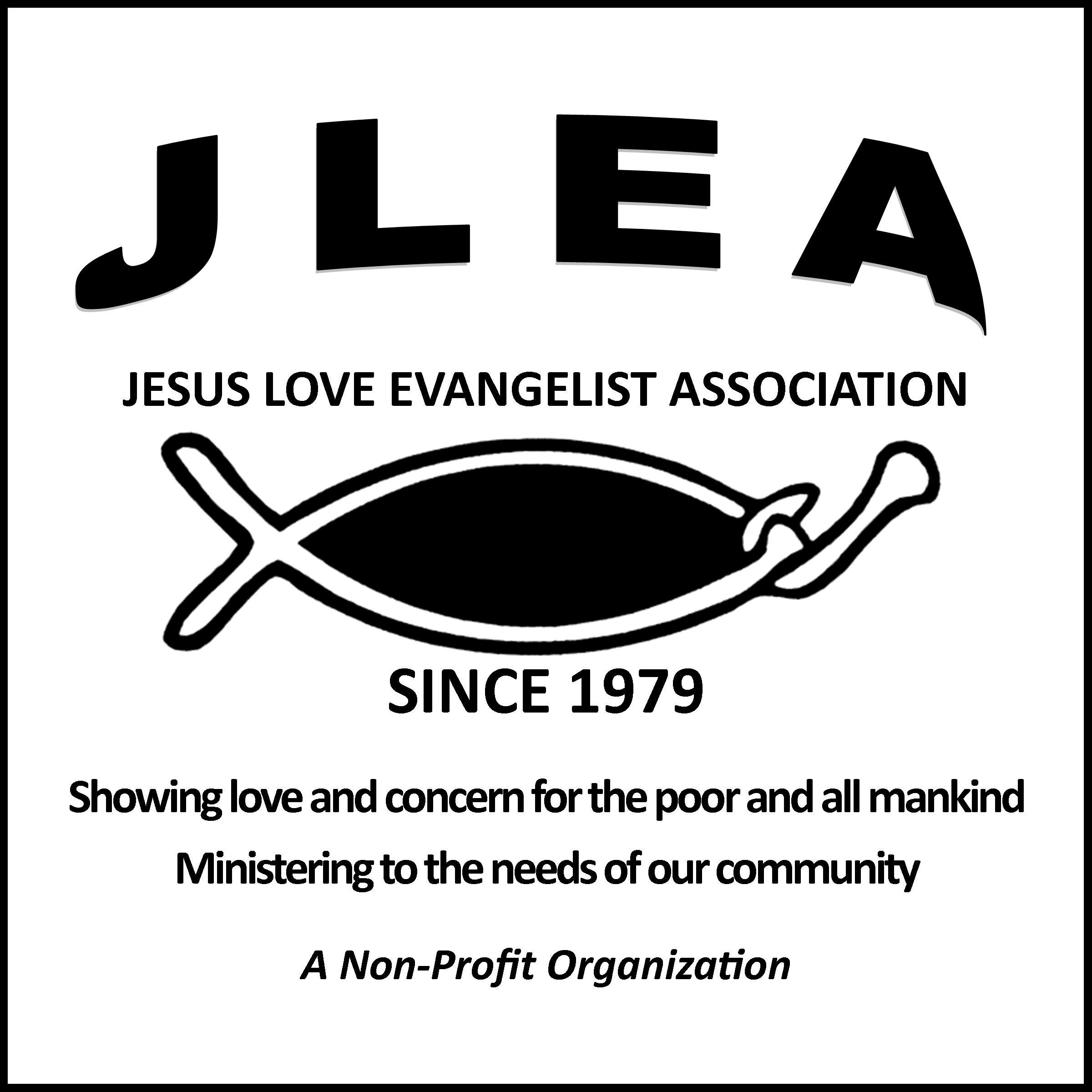 JESUS LOVE EVANGELIST ASSOCIATION logo